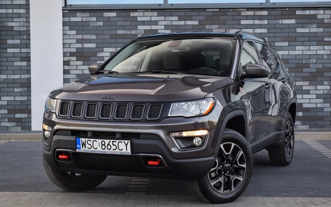 Jeep Compass cena 84900 przebieg: 90000, rok produkcji 2019 z Sochaczew małe 781